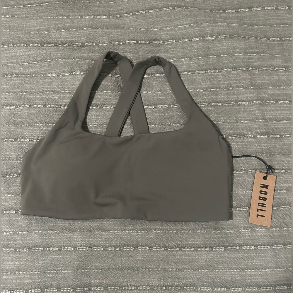 NOBULL Form Crossback Sports Bra - Dark Fallen Rock / M